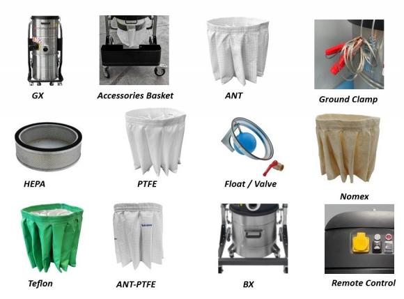 Industrial Vacuum Accessories